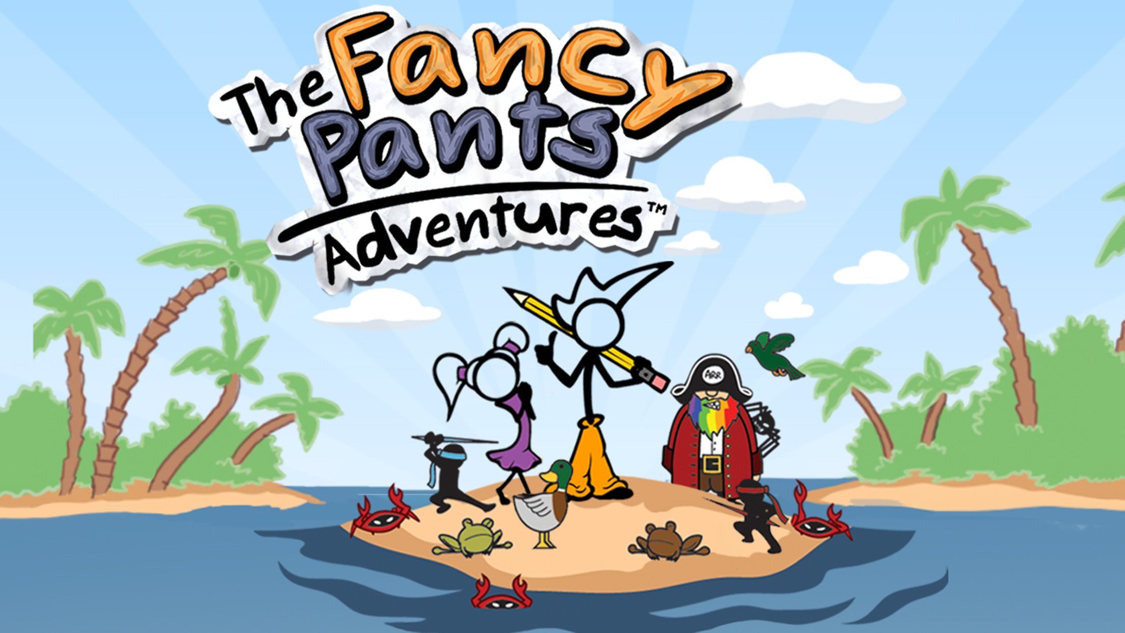花裤小子历险记 Fancy Pants Adventures游戏评测20170619002
