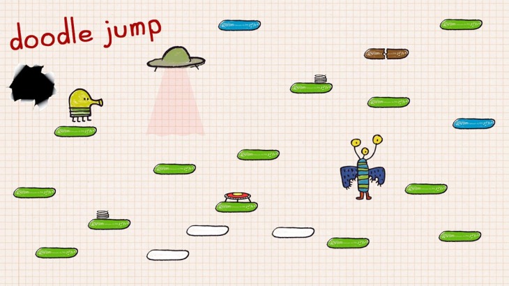 涂鸦跳跃 Doodle Jump - 游戏机迷 | 游戏评测
