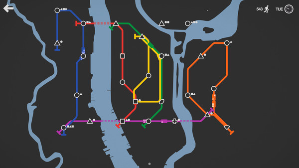 迷你地铁 Mini Metro - 游戏机迷 | 游戏评测