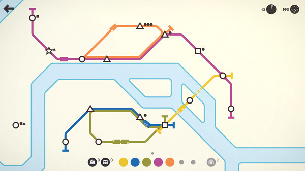 迷你地铁 Mini Metro - 游戏机迷 | 游戏评测