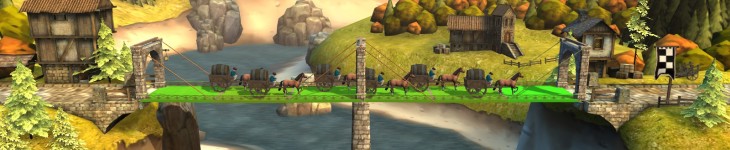 桥梁建筑师：中世纪 Bridge Constructor Medieval - 游戏机迷 | 游戏评测