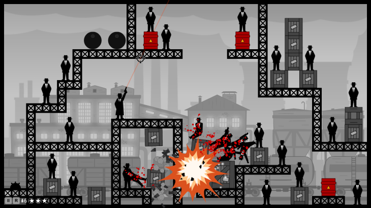 弹射杀人 Ricochet Kills: Noir - 游戏机迷 | 游戏评测