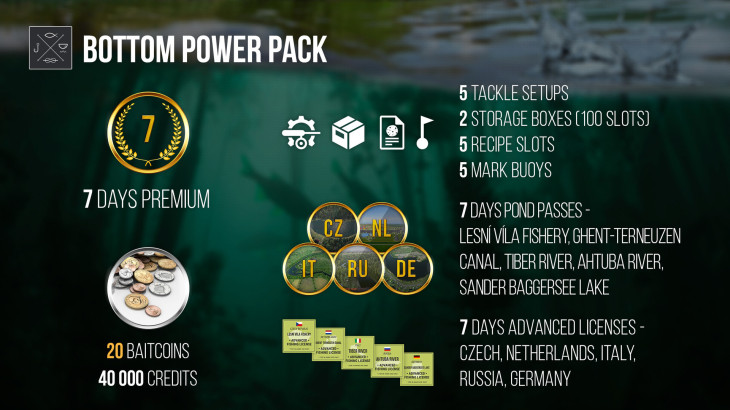 Fishing Planet: Bottom Power Pack - 游戏机迷 | 游戏评测