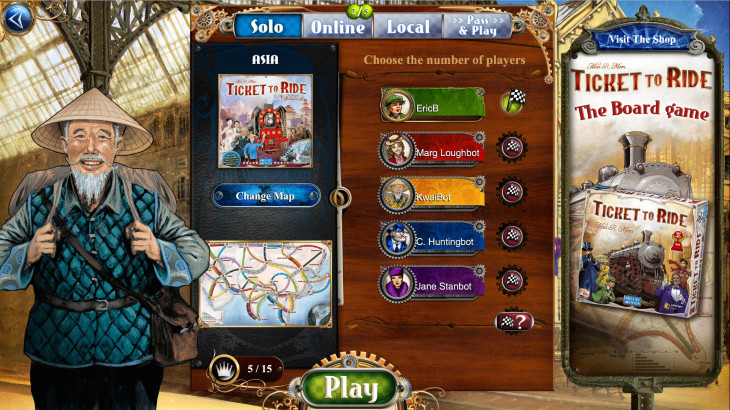 Ticket to Ride - Legendary Asia - 游戏机迷 | 游戏评测