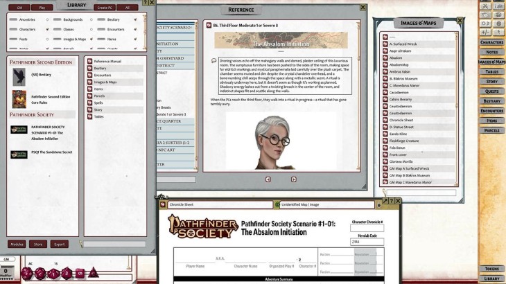 Fantasy Grounds - Pathfinder 2 RPG - Pathfinder Society Scenario #1-01: The Absalom Initiation - 游戏机迷 | 游戏评测