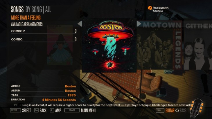 Rocksmith - Boston - More Than a Feeling - 游戏机迷 | 游戏评测