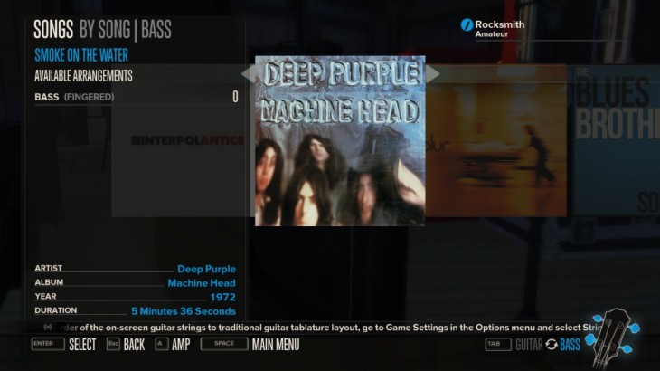 Rocksmith - Deep Purple - Smoke on the Water - 游戏机迷 | 游戏评测