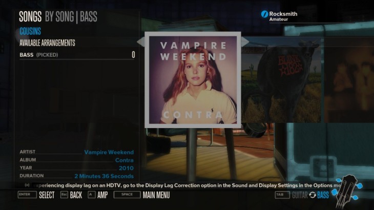 Rocksmith - Vampire Weekend - Cousins - 游戏机迷 | 游戏评测