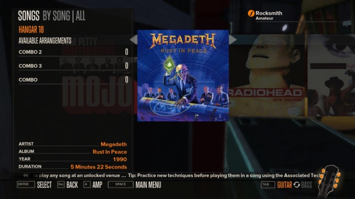 Rocksmith - Megadeth - Hangar 18 - 游戏机迷 | 游戏评测