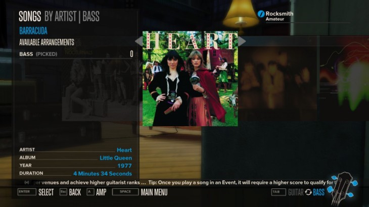 Rocksmith - Heart - Barracuda - 游戏机迷 | 游戏评测