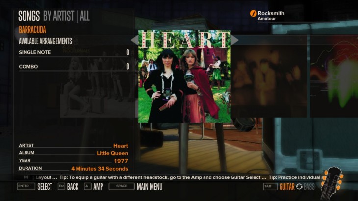 Rocksmith - Heart - Barracuda - 游戏机迷 | 游戏评测