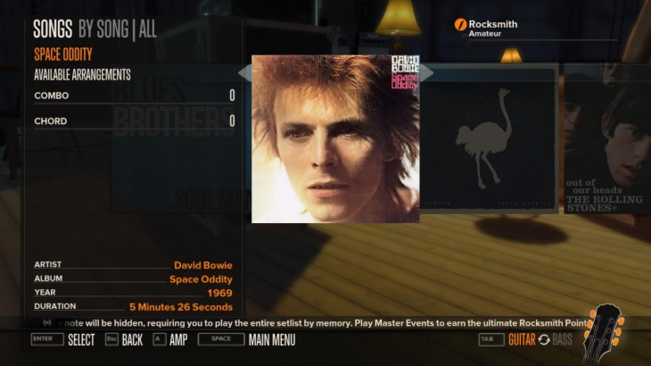 Rocksmith - David Bowie - Space Oddity - 游戏机迷 | 游戏评测