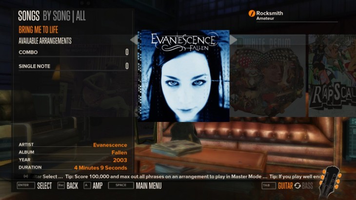 Rocksmith - Evanescence - Bring Me to Life - 游戏机迷 | 游戏评测