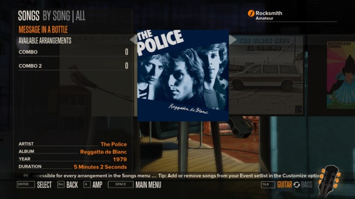 Rocksmith - The Police - Message In A Bottle - 游戏机迷 | 游戏评测