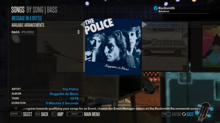 Rocksmith - The Police - Message In A Bottle - 游戏机迷 | 游戏评测