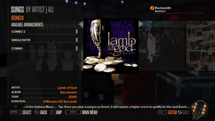 Rocksmith - Lamb of God - Redneck - 游戏机迷 | 游戏评测