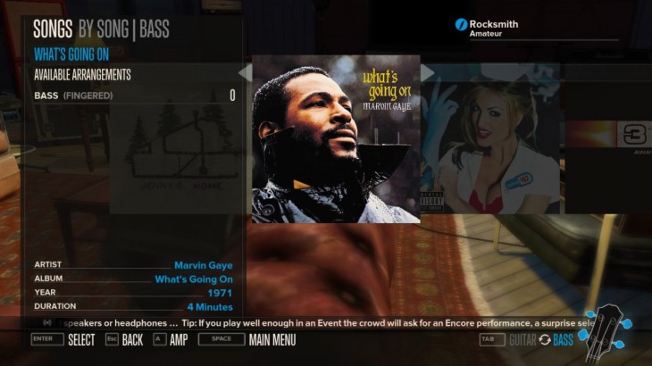 Rocksmith - Marvin Gaye - What's Going On - 游戏机迷 | 游戏评测