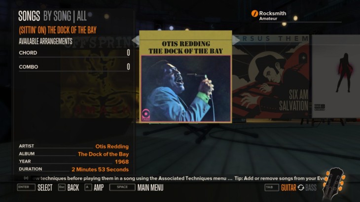 Rocksmith - Otis Redding - (Sittin' On) The Dock of the Bay - 游戏机迷 | 游戏评测