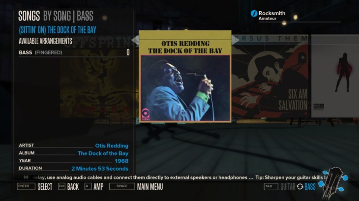 Rocksmith - Otis Redding - (Sittin' On) The Dock of the Bay - 游戏机迷 | 游戏评测