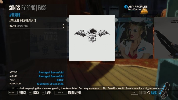 Rocksmith - Avenged Sevenfold - Afterlife - 游戏机迷 | 游戏评测