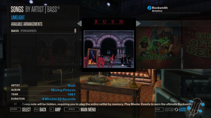 Rocksmith - Rush - Limelight - 游戏机迷 | 游戏评测