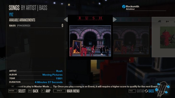 Rocksmith - Rush 5-Song Pack - 游戏机迷 | 游戏评测