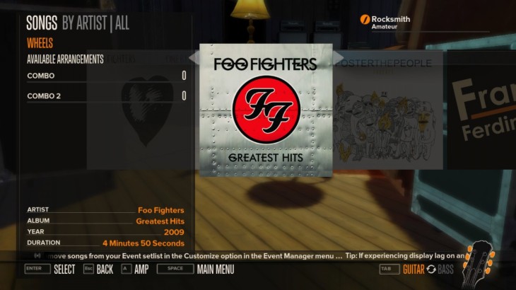 Rocksmith - Foo Fighters - Wheels - 游戏机迷 | 游戏评测