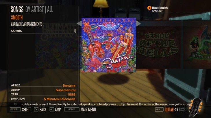 Rocksmith - Santana Feat Rob Thomas - Smooth - 游戏机迷 | 游戏评测