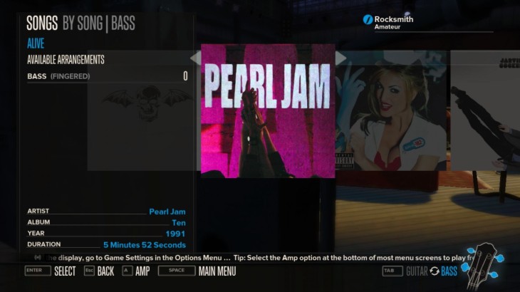Rocksmith - Pearl Jam - Alive - 游戏机迷 | 游戏评测