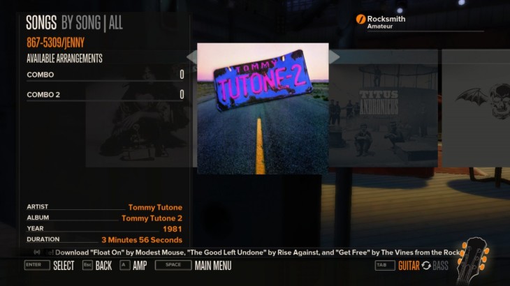 Rocksmith - Tommy Tutone - 867-5309/Jenny - 游戏机迷 | 游戏评测