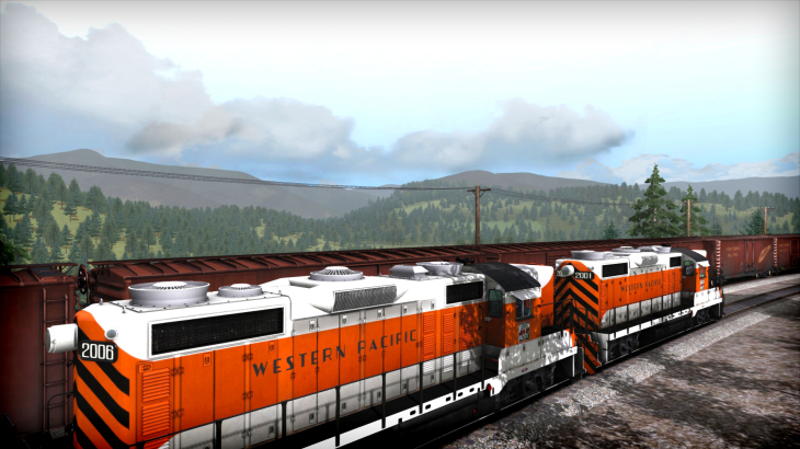 Train Simulator: Western Pacific GP20 High Nose Loco Add-On - 游戏机迷 | 游戏评测