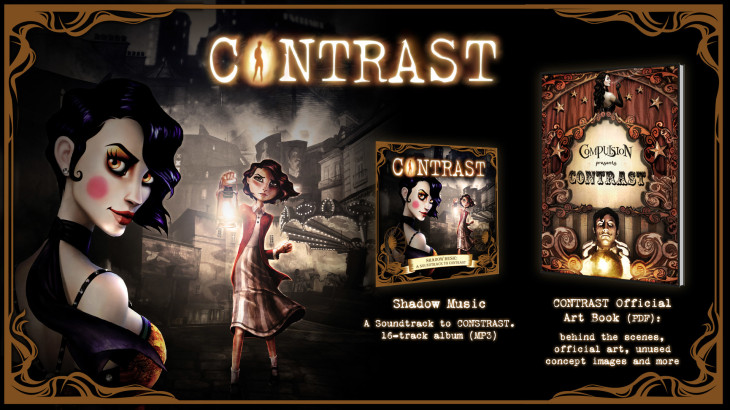 Contrast - Original Soundtrack and Art Book - 游戏机迷 | 游戏评测