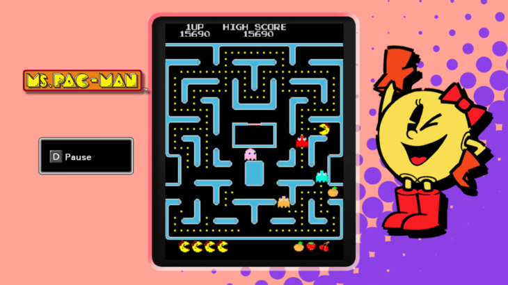 PAC-MAN MUSEUM™ - Ms. PAC-MAN™ DLC - 游戏机迷 | 游戏评测