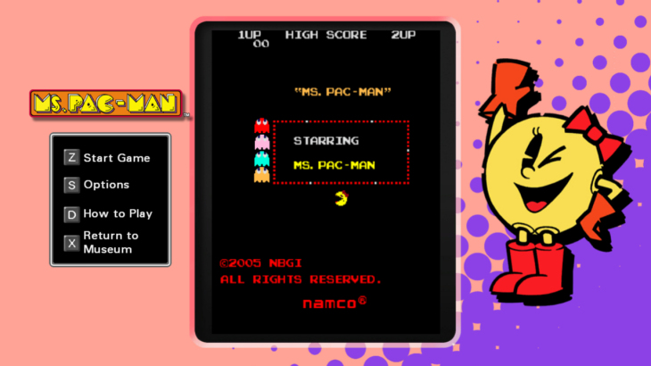 PAC-MAN MUSEUM™ - Ms. PAC-MAN™ DLC - 游戏机迷 | 游戏评测