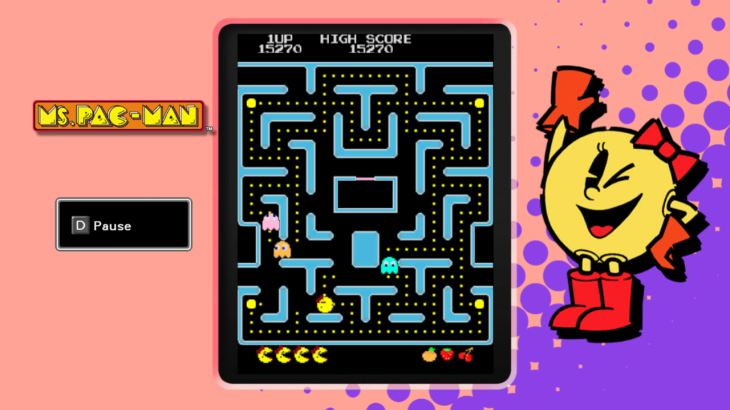 PAC-MAN MUSEUM™ - Ms. PAC-MAN™ DLC - 游戏机迷 | 游戏评测