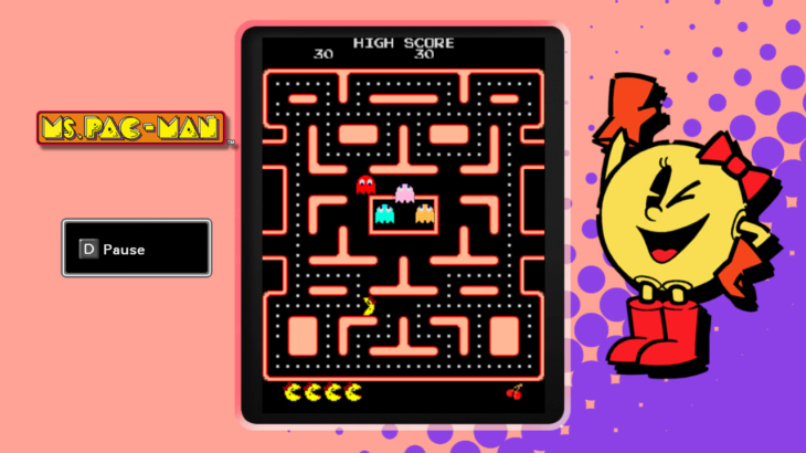 PAC-MAN MUSEUM™ - Ms. PAC-MAN™ DLC - 游戏机迷 | 游戏评测