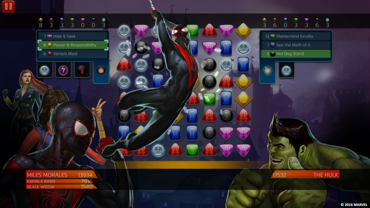 Marvel Puzzle Quest - Avengers’ Battle Kit - 游戏机迷 | 游戏评测