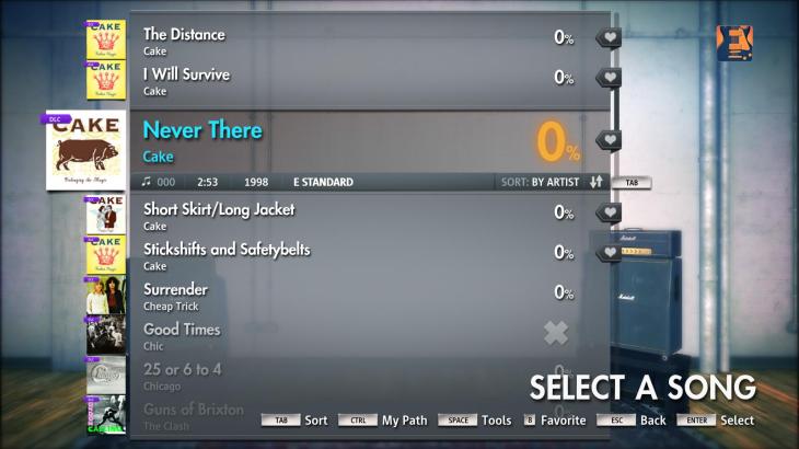 Rocksmith® 2014 – Cake - “Never There” - 游戏机迷 | 游戏评测