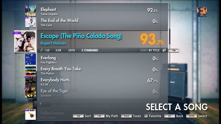 Rocksmith® 2014 – Rupert Holmes - “Escape (The Piña Colada Song)” - 游戏机迷 | 游戏评测
