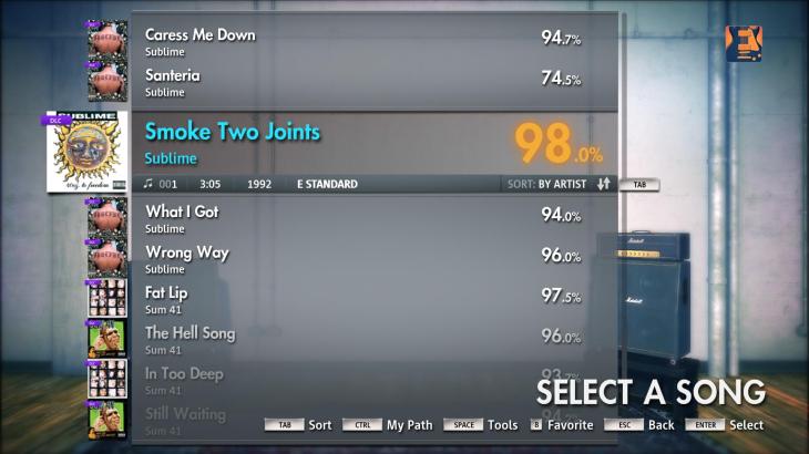 Rocksmith® 2014 – Sublime - “Smoke Two Joints” - 游戏机迷 | 游戏评测