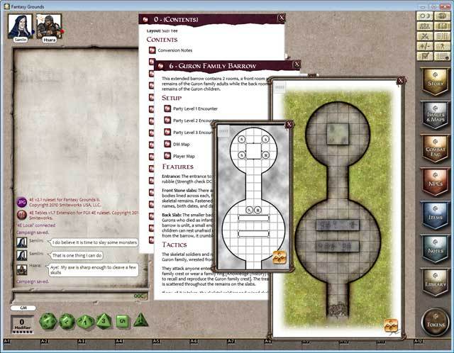 Fantasy Grounds - 4E: Lands of Darkness #1: The Barrow Grounds - 游戏机迷 | 游戏评测