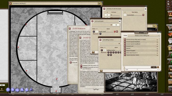 Fantasy Grounds - C&C: U1 Shadows of Halfling Hall - 游戏机迷 | 游戏评测