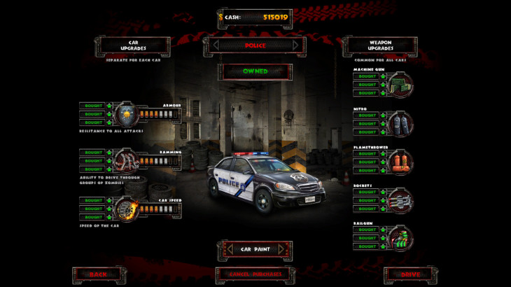 Zombie Driver HD Brutal Car Skins - 游戏机迷 | 游戏评测