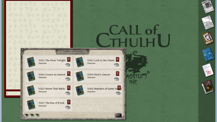 Fantasy Grounds - Call of Cthulhu: Shadows of Yog-Sothoth - 游戏机迷 | 游戏评测