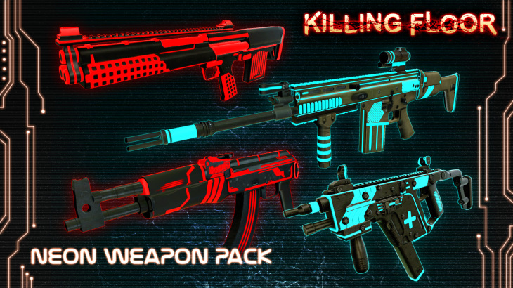 Killing Floor - Neon Weapon Pack - 游戏机迷 | 游戏评测