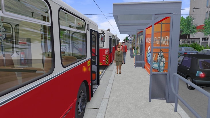 OMSI 2 Add-on AI-Articulated Bus for Vienna - 游戏机迷 | 游戏评测