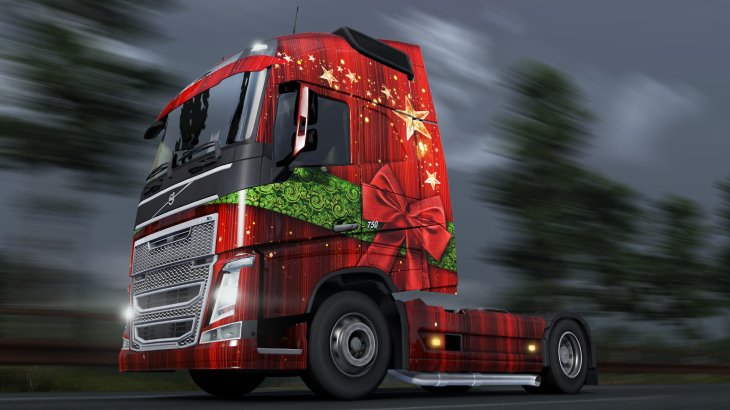 Euro Truck Simulator 2 - Christmas Paint Jobs Pack - 游戏机迷 | 游戏评测