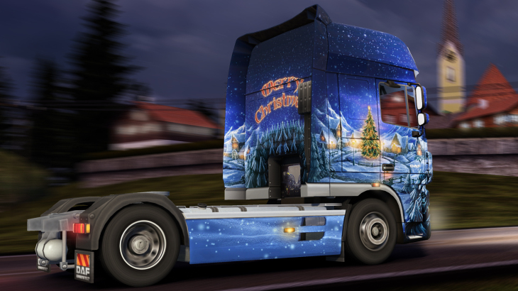 Euro Truck Simulator 2 - Christmas Paint Jobs Pack - 游戏机迷 | 游戏评测