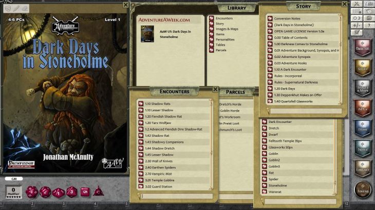 Fantasy Grounds - PFRPG: U1: Dark Days in Stoneholme - 游戏机迷 | 游戏评测