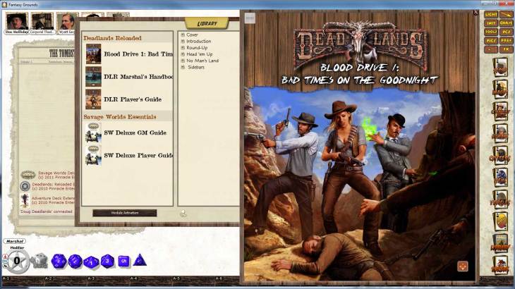 Fantasy Grounds - Deadlands Reloaded: Blood Drive 1 - 游戏机迷 | 游戏评测